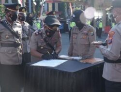 Sertijab Jajaran, Kapolres: Tugas Berat, Segera Kenali Lingkungan