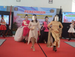 Warga Binaan LPP Semarang Unjuk Kebolehan Berjalan di Atas Cat Walk