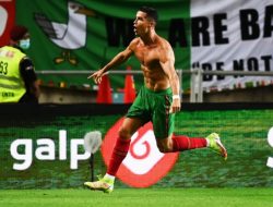 Butuh Dua Gol ke Gawang Irlandia, Ronaldo Cetak Rekor