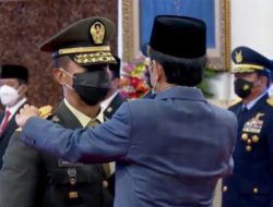 Presiden Kukuhkan Jenderal Andika Jadi Panglima TNI