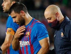 Alami Masalah di Dada – Jantung, Aguero Pamit Gantung Sepatu