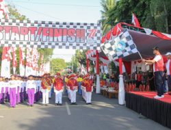 Semarak Agustusan, Lamongan Gelar Lomba Gerak Jalan SD hingga Tingkat SMA