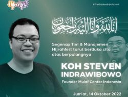 Koh Steven, Pendiri Mualaf Center yang Dermawan Itu Meninggal di Surabaya