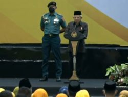 Tutup Muktamar, Wapres Ma’ruf Amin Berharap Pemilu 2024 Tidak Mengoyak Persatuan Bangsa