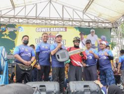 Peringati HUT ke-51 Korpri dan TNI ke-77, Gowes Bareng, Sediakan Tiga Unit Motor