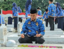 Ziarah ke TMP dan Pembinaan UMKM Warnai Kegiatan HUT ke-51 Korpri Lamongan