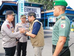 Pastikan Kesiapan Pengamanan Nataru, Wakapolda Jatim Kunjungi Lamongan