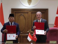Menhan Prabowo Kunjungi Menhan Turki, Tandatangani Rencana Kerja Sama Pertahanan
