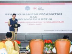 Tingkatkan Capaian UDD, 27 Ketua PMI se-Kabupaten Lamongan Dilantik