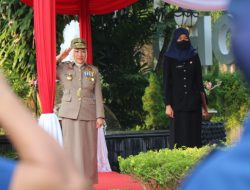 Peringati HUT Satpol, Damkar dan Linmas, Bupati Pimpin Apel Rutin Tanggal 17-an