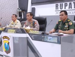 Gelar Rakor Lintas Sektoral, Kapolres Bojonegoro Bertekad Jamin Pemudik Aman-Selamat