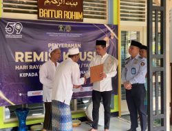 Kadiv Administrasi Serahkan SK Remisi Khusus Idul Fitri 2023 di Lapas Bojonegoro