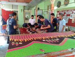 Warga Lapas Bojonegoro Antusias Ikut Pelatihan Keterampilan Membuat Batik
