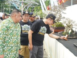 Bupati Nilai Bagian dari Ekonomi Kreatif, Kontes Bonsai Semarakkan HJL 454