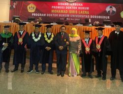 Raih Gelar Doktor, Idris Laena: Politik Hukum Koperasi Tingkatkan Daya Saing Nasional