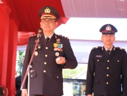 Upacara HUT ke77 Bhayangkara, Kapolres Sampaikan Terima Kasih, Bojonegoro Kondusif