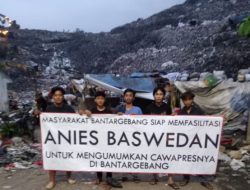 Elemen ABANG Anies Meminta Anies Baswedan Umumkan Cawapres di Bantargebang