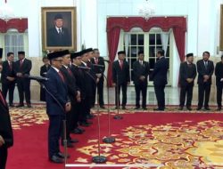 Gantikan Johnny G. Plate, Jokowi Lantik Ketua Umum Projo Jadi Menteri Kominfo