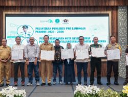 Pengurus Baru Dilantik, Forpimda dan PWI Lamongan Tandatangani Nota Kesepahaman