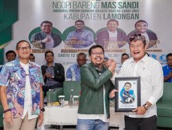 Ngopi Bareng, Menparekraf Sandiaga Uno Kagumi Etos Kerja Masyarakat Lamongan