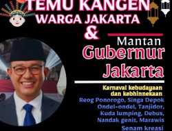 Jakarta Guyub, Anies Baswedan Dijadwalkan Kangen-kangenan dengan Warga DKI Jakarta