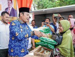 Kendalikan Inflasi, Pemprov Jatim-Pemkab Lamongan Gelar Aksi Gerakan Pangan Murah