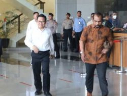 Penuhi Panggilan KPK, Cak Imin Hanya Lambaikan Tangan kepada Wartawan
