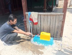 Jamin Ketersediaan Air Minum Bersih, 1.035 Saluran Rumah di Lamongan Terima program HAMP