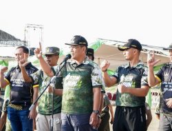 Dentuman Mesiu Hiasi HUT ke-78 TNI di Lamongan, Dirangkai Kampanye Gempur Rokok Ilegal