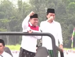 Jadi Inspektur Apel Hari Santri Nasional, Gus Muhaimin Siap Prioritaskan Kemakmuran Guru
