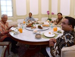 Sepakat Ciptakan Pemilu yang Netral, Presiden Jokowi Ajak Makan Siang Bareng Tiga Capres
