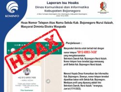 Sekda Nurul Dicatut Urusan Lelang Kendaraan Bermotor, Siswoyo: Hoaks, Warga Diminta Waspada