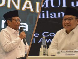 Gus Imin dan Mahfud MD Hadiri Rapat Pleno Mukernas III MUI 2023 di Hotel Mercure Ancol