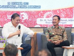 Dihadapan Menko Airlangga, Bupati Yuhronur Ajak Milenial Jaga Ketahanan Pangan