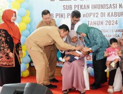 Wujudkan Generasi Emas, Bupati Pastikan Seluruh Anak Lamongan Terima Sub PIN Polio