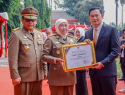 Bupati Yuhronur dan 47 Perusahaan di Lamongan Dianugerahi Penghargaan K3 2023