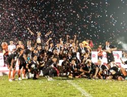 Di Final Bekuk Persedikab Kediri 2-0, Persibo Bojonegoro Juara Liga 3 Jawa Timur