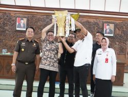 Juara Liga 3 Jawa Timur, Pj. Bupati Adriyanto Optimistis Persibo Melaju Naik Kelas