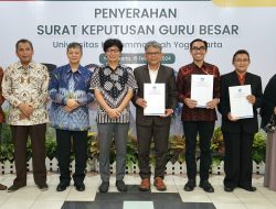 UMY Tambah 4 Guru Besar, Prof. Gunawan Sampaikan Rasa Bersyukur