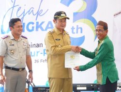 Tandai Tiga Tahun Kepemimpinan Duet Yes-Bro, Bupati Yuhronur Gelar Bakti Sosial