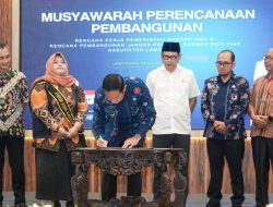 Gelar Musrenbang, Bupati Yuhronur: Lamongan Songsong Pembangunan Berkelanjutan