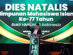 Hadiri Dies Natalis ke-77 HMI, Menko PMK: Momentum Menuju Indonesia Emas