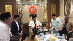 Anies dan Gus Imin Kunjungi Kantor PKS, Ahmad Syaikhu Sambut Hangat