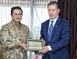 Dikunjungi Wamenlu Libya, Fadel Muhammad: Tingkatkan Hubungan Diplomatik-Perdagangan