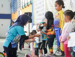 Gali Potensi Atlet Baru, 594 Anak Lamongan Ikuti Ajang Push Bike Megilan Race