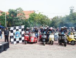 Jelajah Wisata Lamongan, Bupati Yuhronur Berangkatkan Ratusan Scooterist