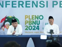 Sampaikan Hasil Pleno, Gus Yahya Singgung PKB, hanya Didukung 20 Persen Warga NU