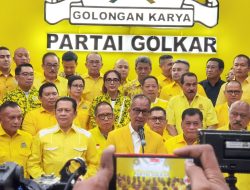 Hasil Pleno, Agus Gumiwang Resmi Ditetapkan sebagai Plt Ketua Umum Partai Golkar