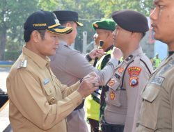 Praja Semeru 2024 Disiagakan, 1.395 Pasukan Siap Kawal Pilkada Serentak di Lamongan
