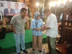 Temui Ratusan Simpul Relawan di Sugihwaras, Paslon Wahono-Nurul Dipesan Tidak Korupsi